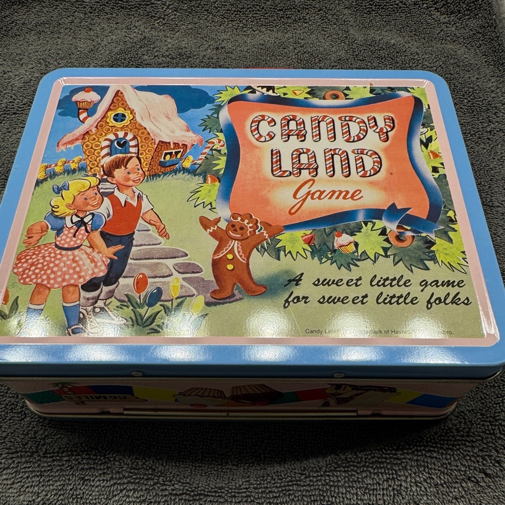 Candy Land Game Tin Box
